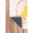 Yellow Chick Pattern Kids Woven Base Decorative Carpet-1816017474