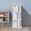 Bibliothèque d'angle rotative à 3 niveaux Mencos-943215627