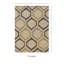 Tapis fait main Equelle crème et pierre-751727965