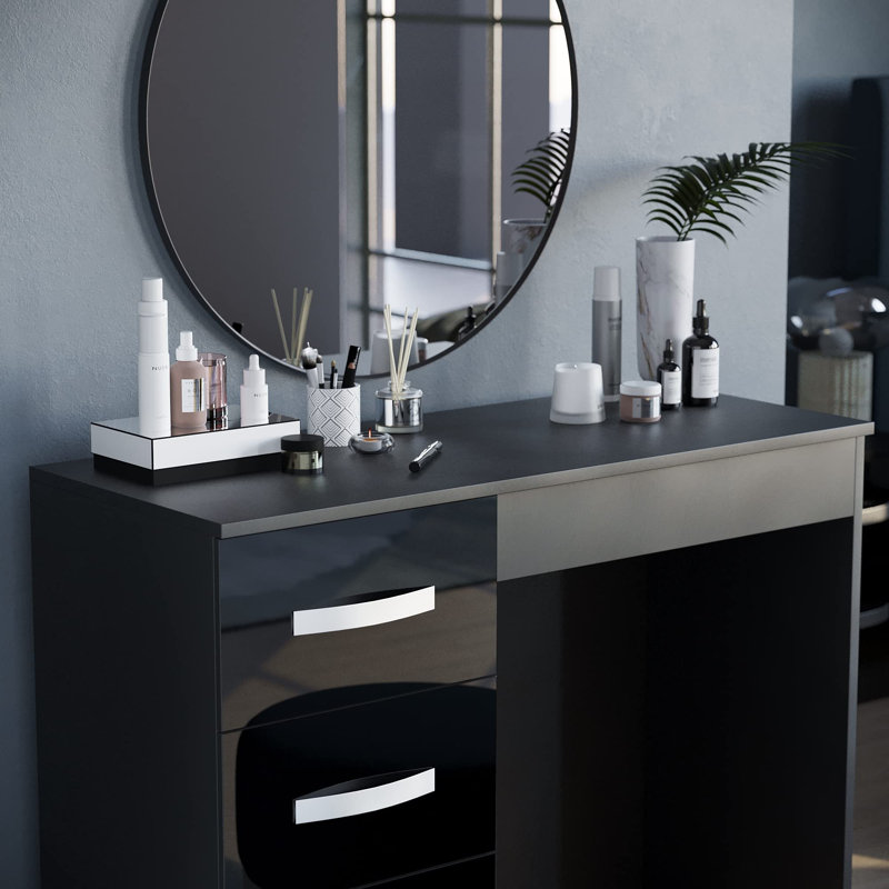 Defino Dressing Table, Black