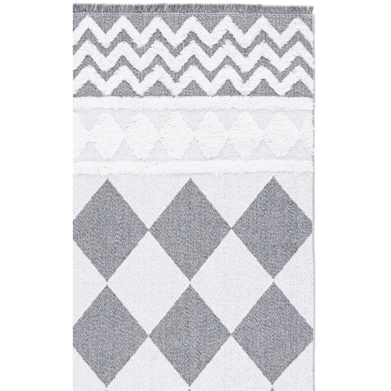 Augustine Performance Geometric Rug, Rectangle 4' x 6'