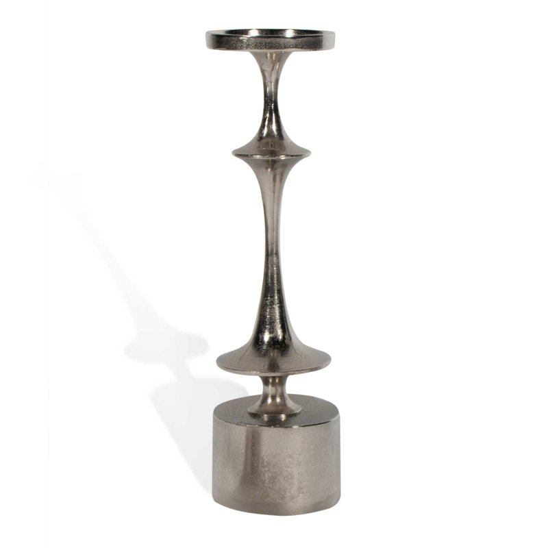 Bougeoir de table en métal H 18 po HomeRoots
