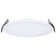 20 Watt 8 Inch LED Direct Wire Downlight Remote Driver CCT Selectable Dual Dimming Flat Face
