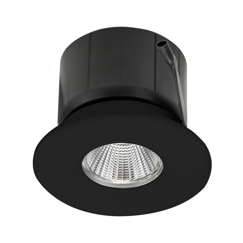 Étienne 8.8cm Recessed Lighting Kit, Black