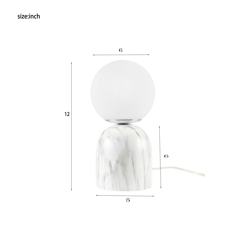 Lampe fantaisie en résine Isael