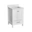 Meuble-lavabo de 24 pouces avec lavabo et armoire de rangement