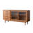 55.12"Solid Wood Cherry Wood brown Sideboard-122799166