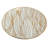 Matrix Gold Set of 6 Plated Canape Plates 6in asst