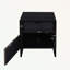 Table de chevet en noir