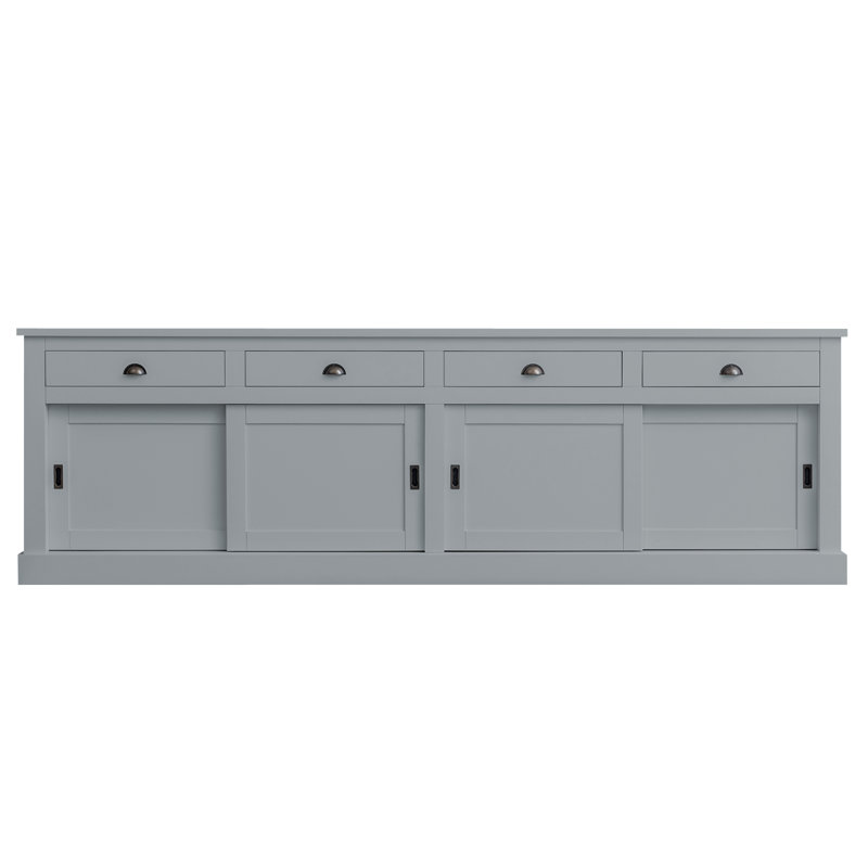 Ankit 300cm Sideboard, Window Grey
