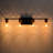 Vintage 4- Bathroom Lights With Glass Shade, Modern Elegance For Mirror, Kitchen, Dinning Room, Bedroom, Hallway - Gold + Matte Black Enrapturing Fascinating