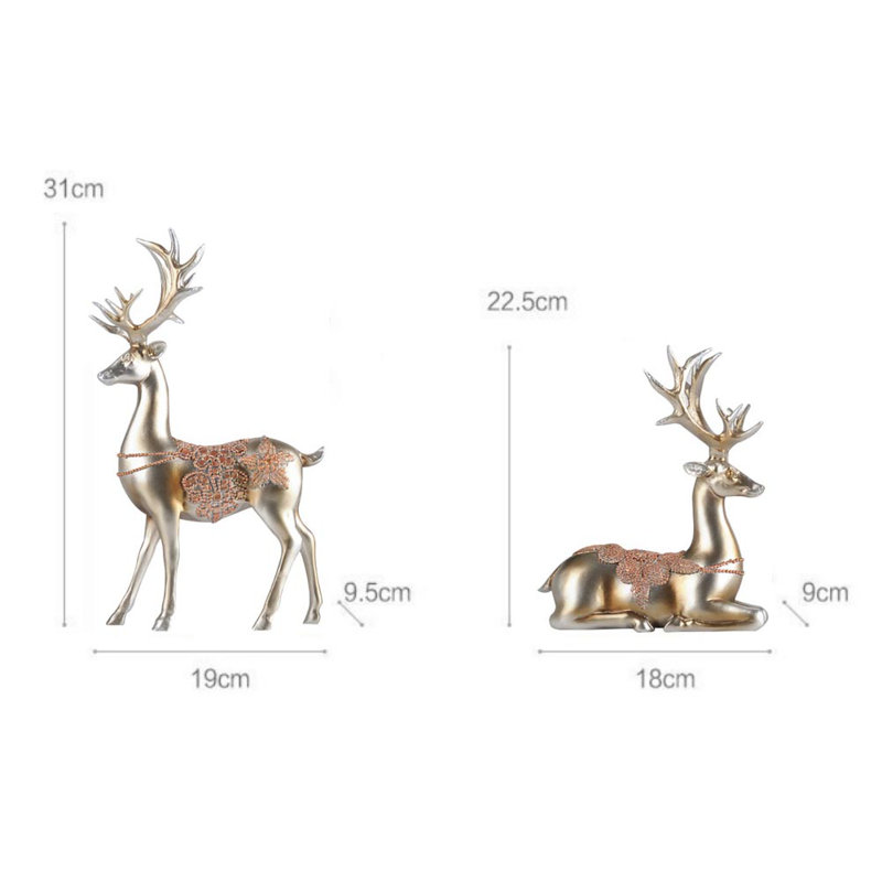 Couple de cerfs