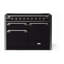 AGA Elise 48"W. 6 Cu.Ft. Freestanding Induction Convection Range with Brushed Nickel Trim-716449448