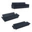 2 Seater Velvet Sofa Bed-600915211