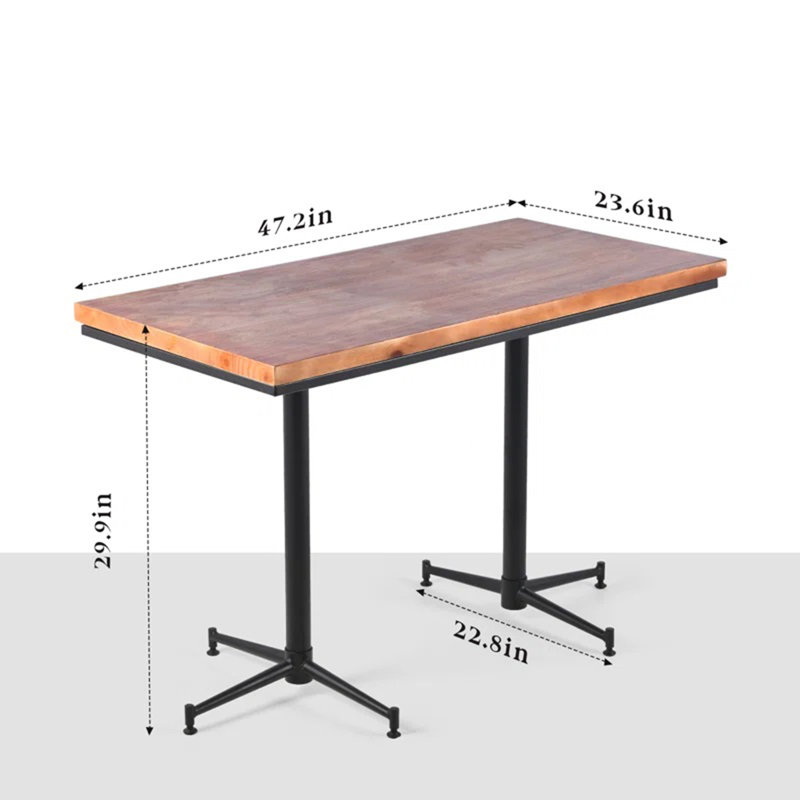 Rectangle L 47,2 po x l 23,6 po Hallerson