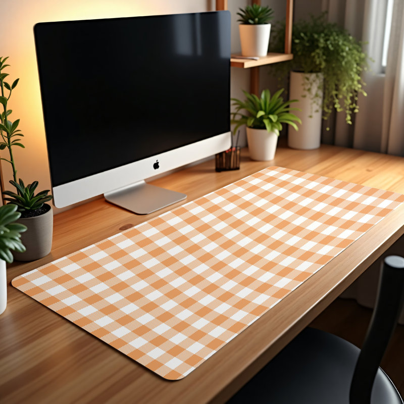 Polyester Desk Pad, 31.5x15.5
