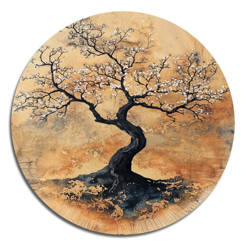 Jouan - reproduction d'art traditionnelle en métal noir, H 16 po x l 16 po