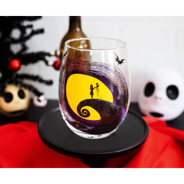 Silver Buffalo Disney The Nightmare Before Christmas Day Of The Dead  Tumbler Glasses
