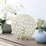 Burlin Metal Globe Lamp