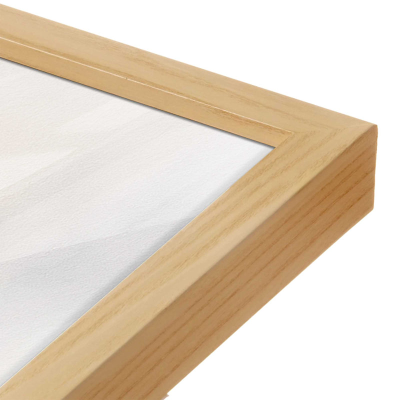 «Snowlit Pines», reproduction d'art, Érable américain, 11 po x 14 po