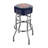Commercial Grade Chrome Swivel Bar Stool with Vibrant Team Colors  -113702931