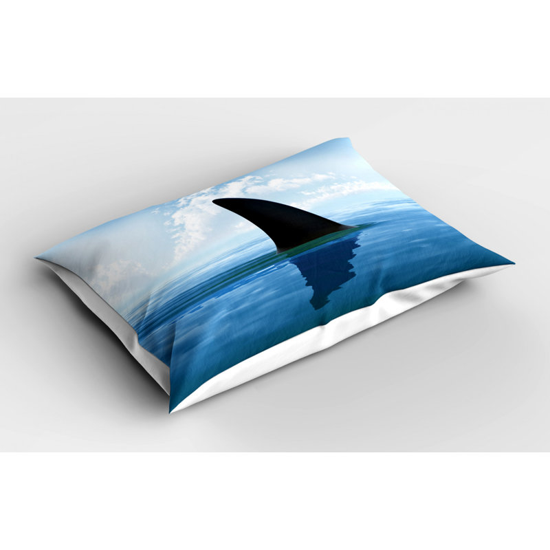 Shark Polyester Sham Set, Twin