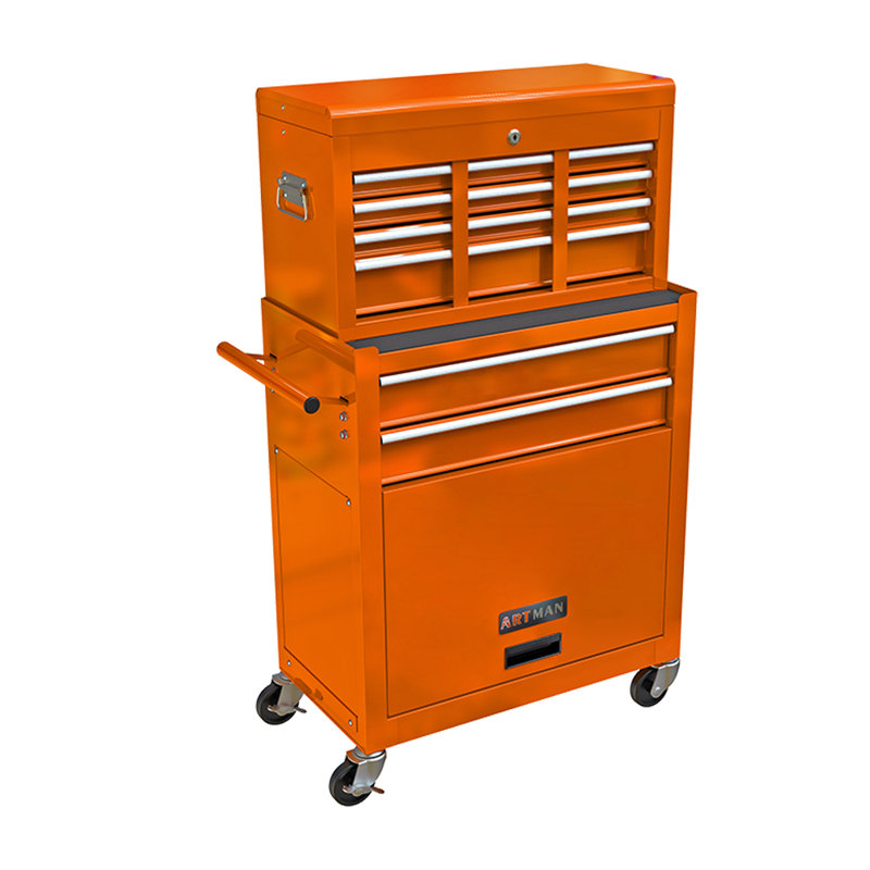 13'' W 8 -Drawer Job Site Storage with Wheels