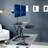 Vivo Black Standing Desk Riser With Dual Monitor Arm For Up To 32" Screens-635849600