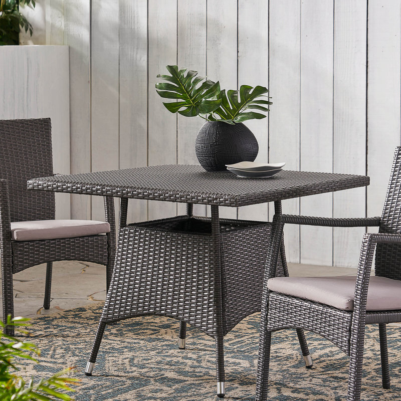 Square Dining Table For Outdoor, Indoor