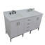 Ensemble de meuble-lavabo double 61 po Aashiyana