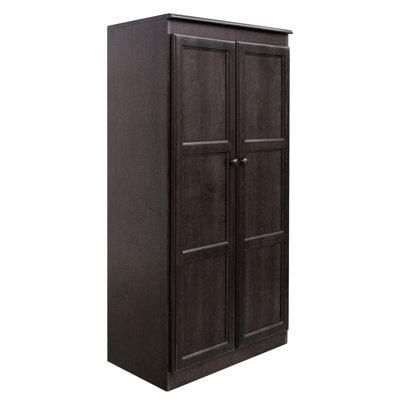 Fellers Solid Wood Veneer Wood Storage Cabinet, 60 inch with 4 Shelves by Darby Home Co