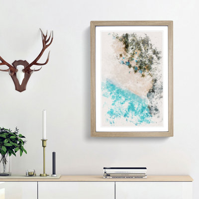 El Nido In The Philippines Watercolour - Picture Frame Graphic Art