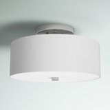 Baileigh Fabric Semi Flush Mount