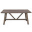 Table de salle à manger en bois massif 63 "American Rustic-371443129-371443132