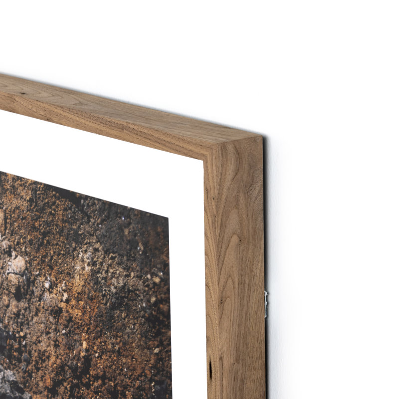 Char X Walnut Framed Photography Print 40" x 30"
