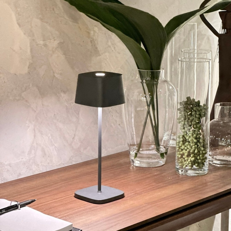 Ofelia Pro Table Lamp, Dark Gray