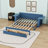 Multifunctional Daybed with Drawers and Desk,Shelves-423747373-423747370