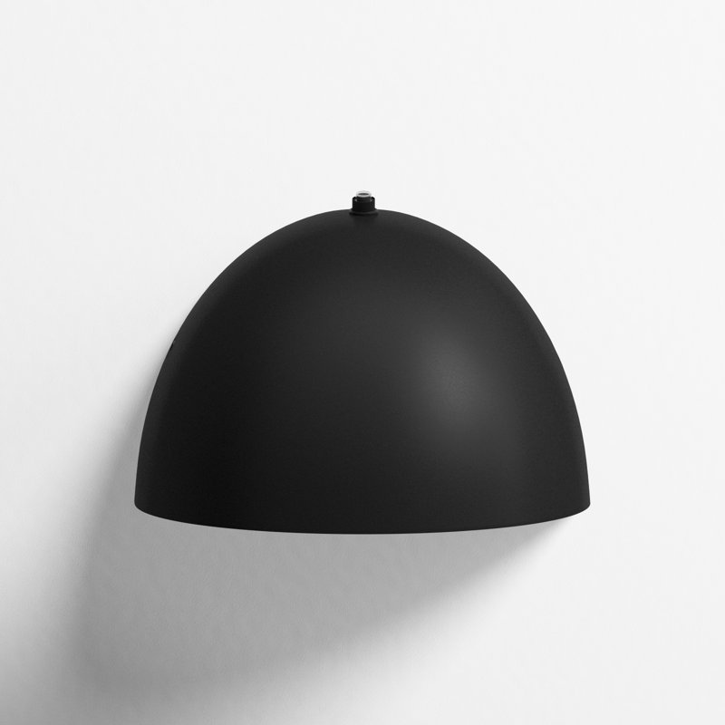 Luther Aluminum LED Wall Light, Black