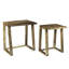 Solaris Solid Wood Nesting End Table