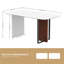 Marble Top Metal Base Dining Table