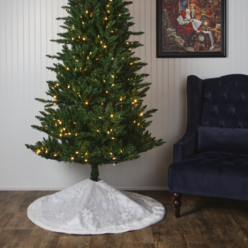 Jupe d'arbre flocon de neige 48 po