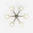 Dimmable Sputnik Modern Linear Chandelier-88421043-88421047-132291809