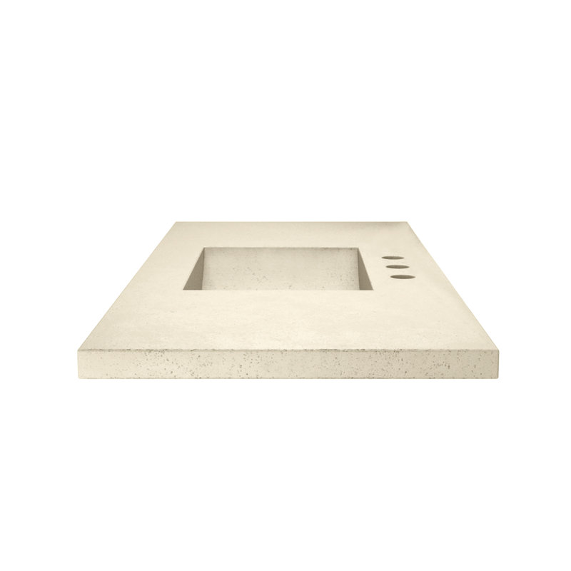 Palomar 48.5" Single Bathroom Vanity Top with Sink, 8" Centers, Sand
