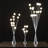 27.5" In 6-Light Acrylic Globe Aluminun Led Chrysanthe Metal Table Lamp-1043343902