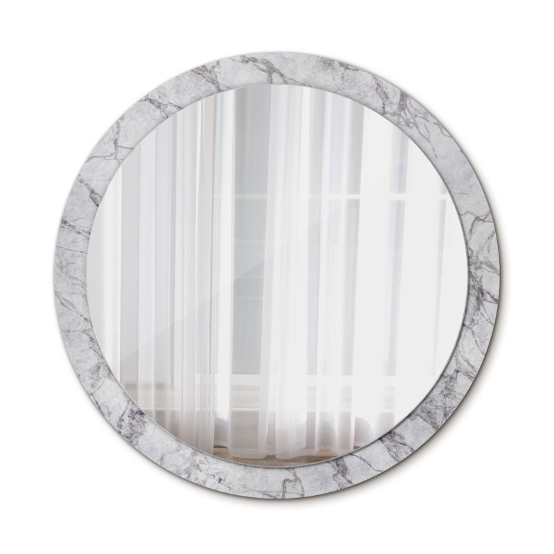Huldar Glass Flat Wall Mirror