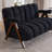 Azareu 60”Wide 2 seat Upholstered Tufted Boucle Arm Loveseat with Wooden Armrests-1258656927