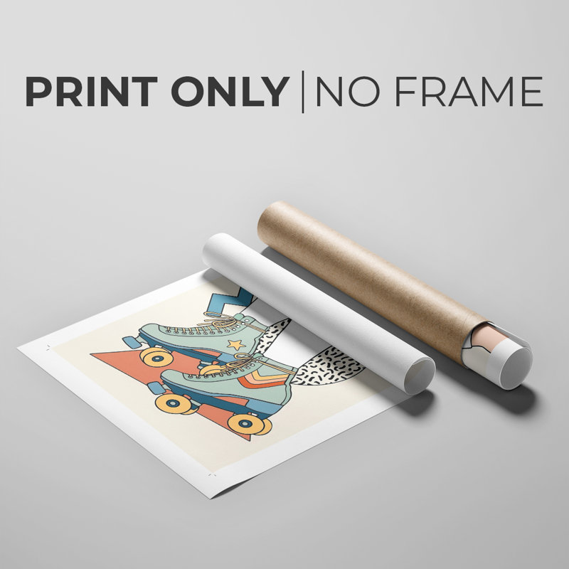 LetItRollI -Canvas Print Only - NOT FRAMED, 60" H x 40" W