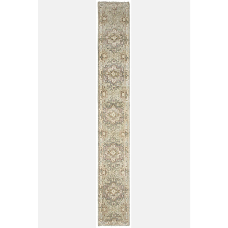 Oriental Area Rug in Gray