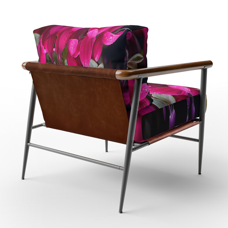 Fauteuil Fuchsia, Noir