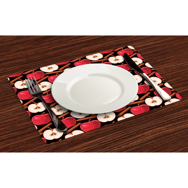 Polyester Food & Drink Rectangle Placemat